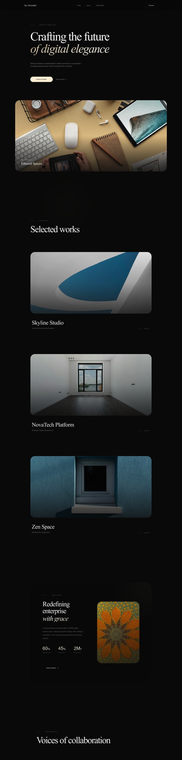 Portfolio Website Ideas