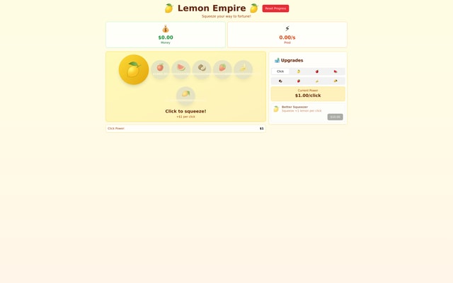 Lemonade Empire