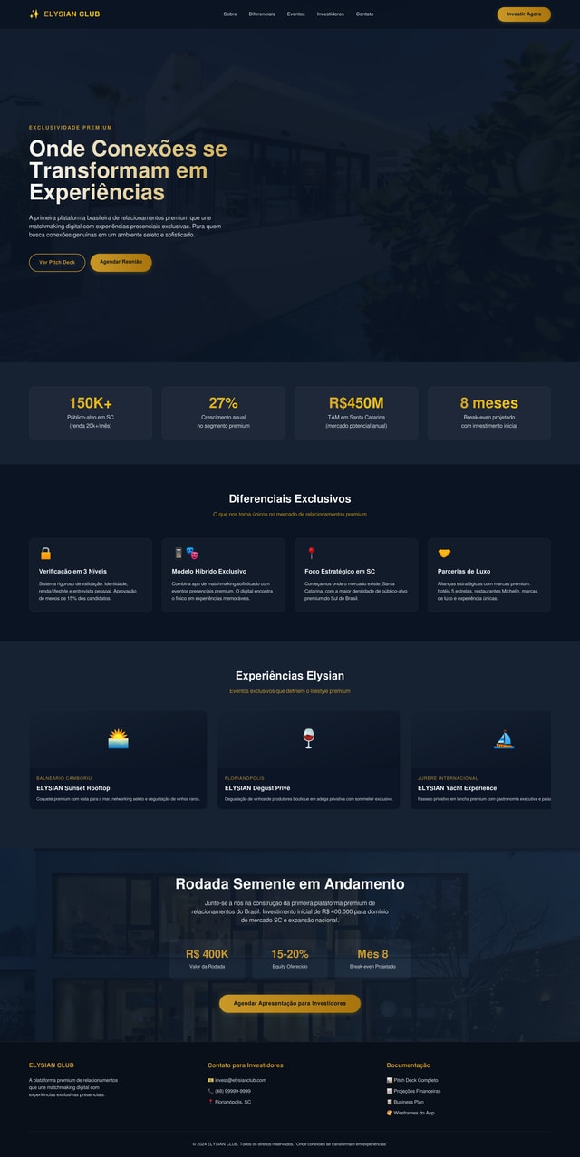 Elysian Club Landing