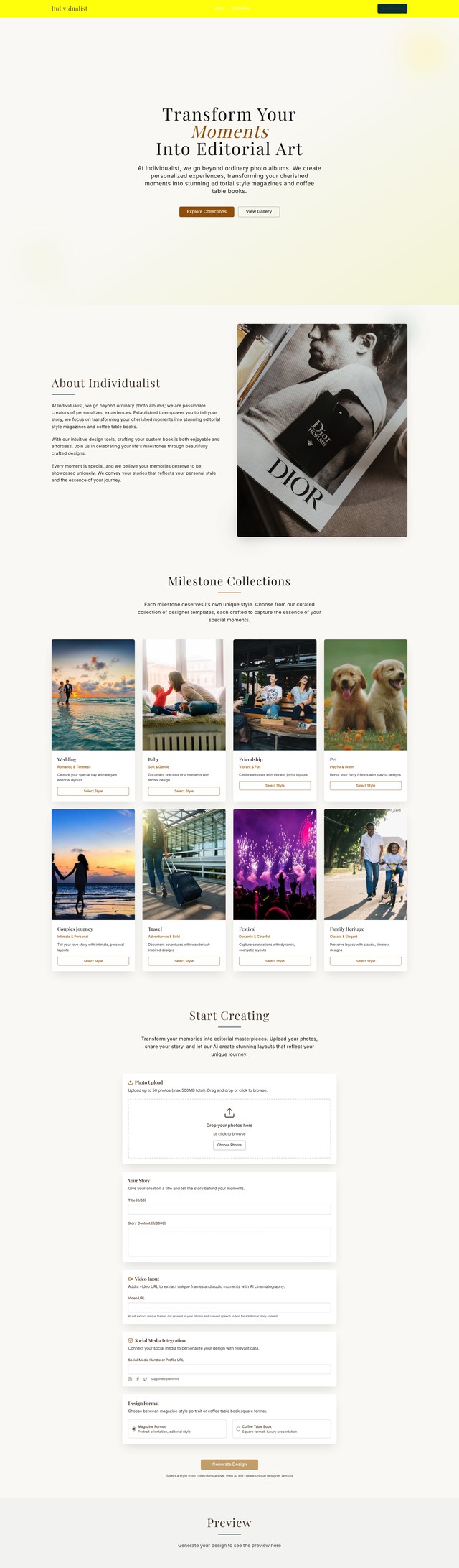 Individualist Website
