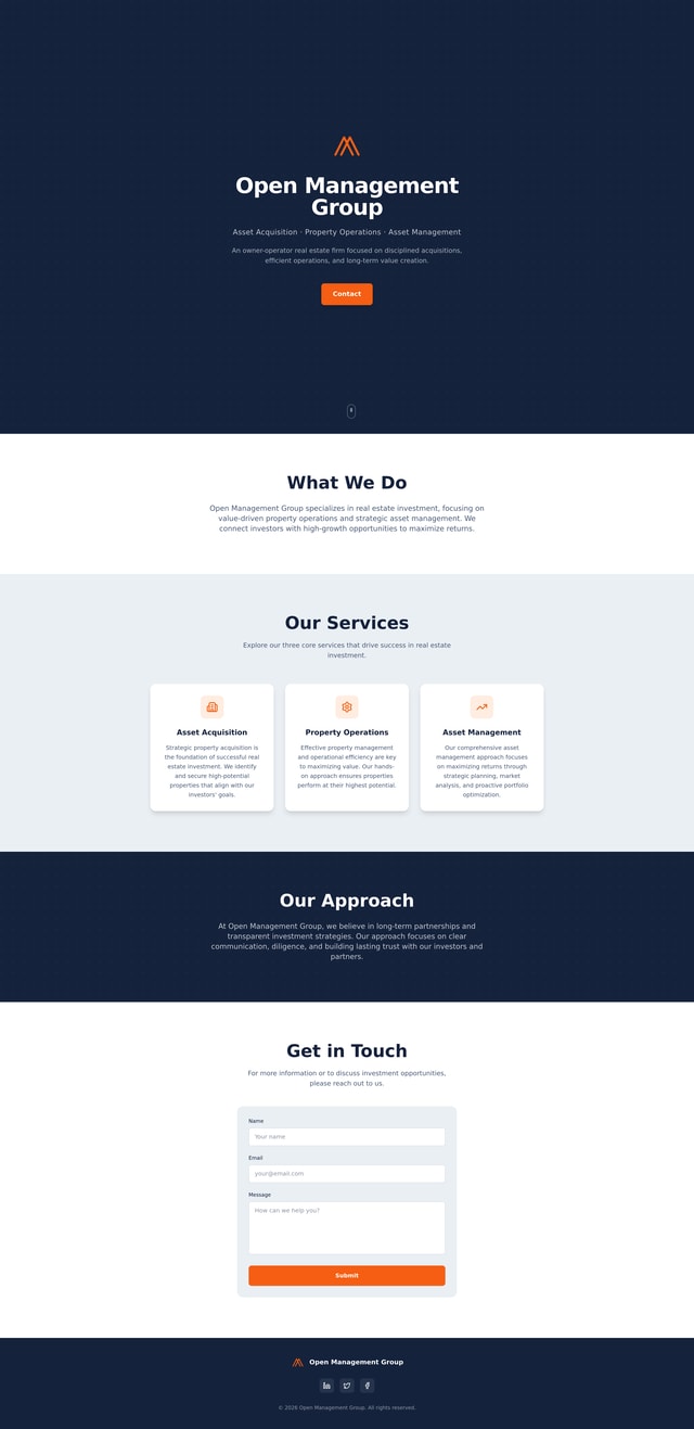 Website Layout Prompt