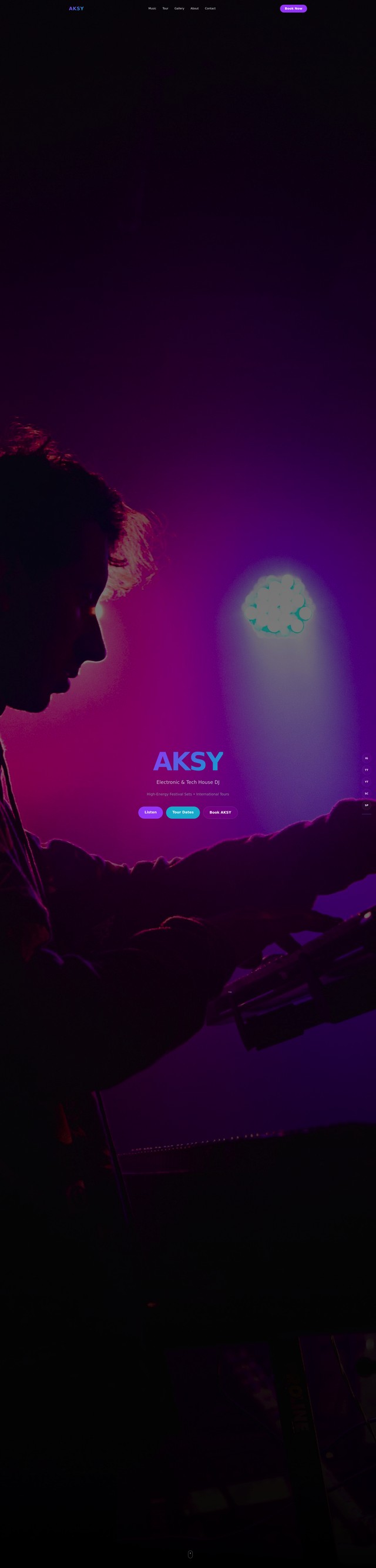 AKSY Website Design