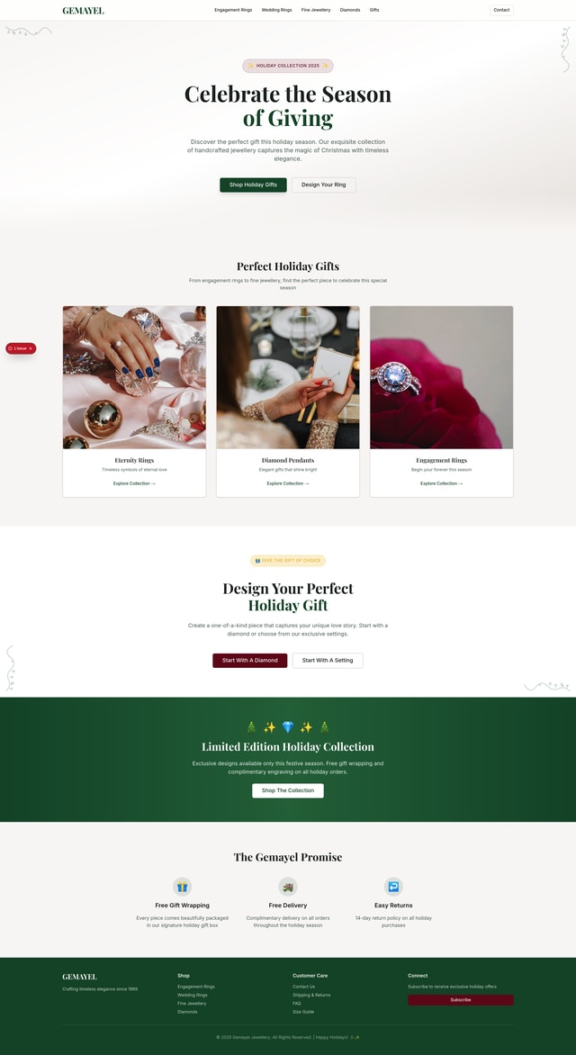 Gemayel Jewellery Site