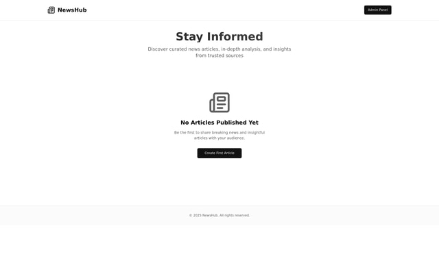 Subscription Website