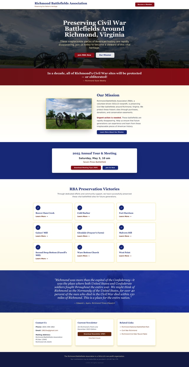 Richmond Battlefields