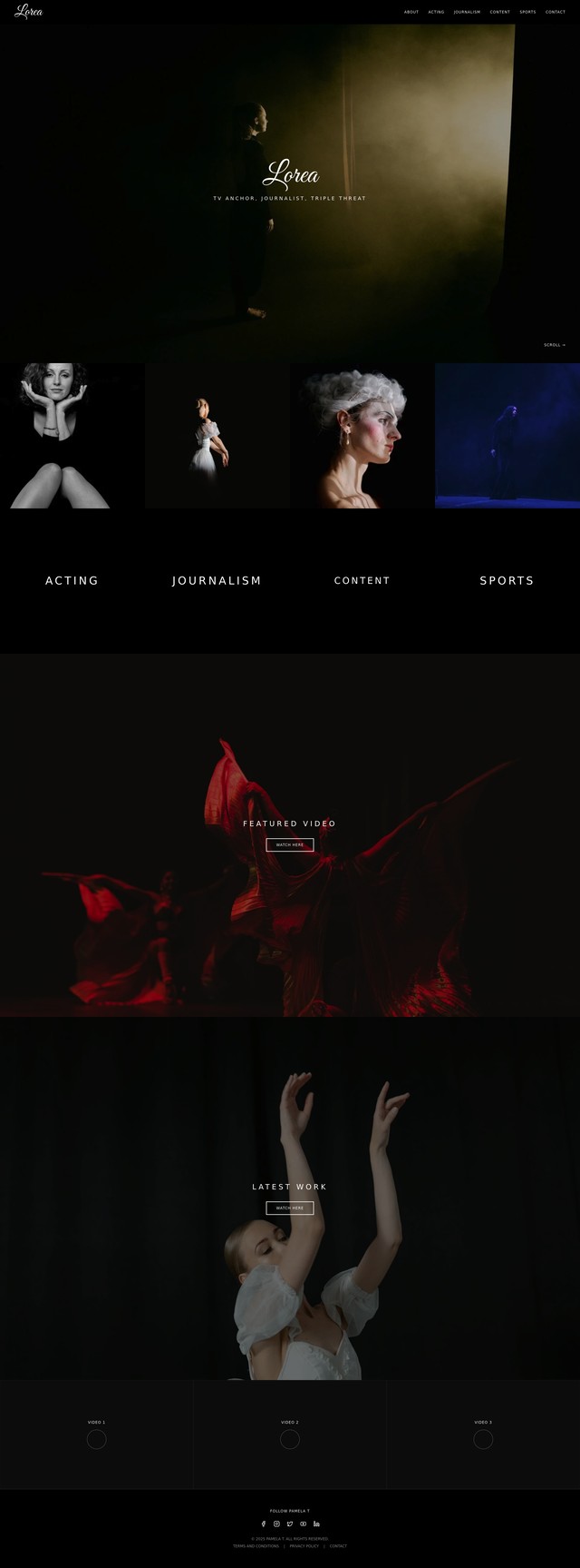 Portfolio Website Plan