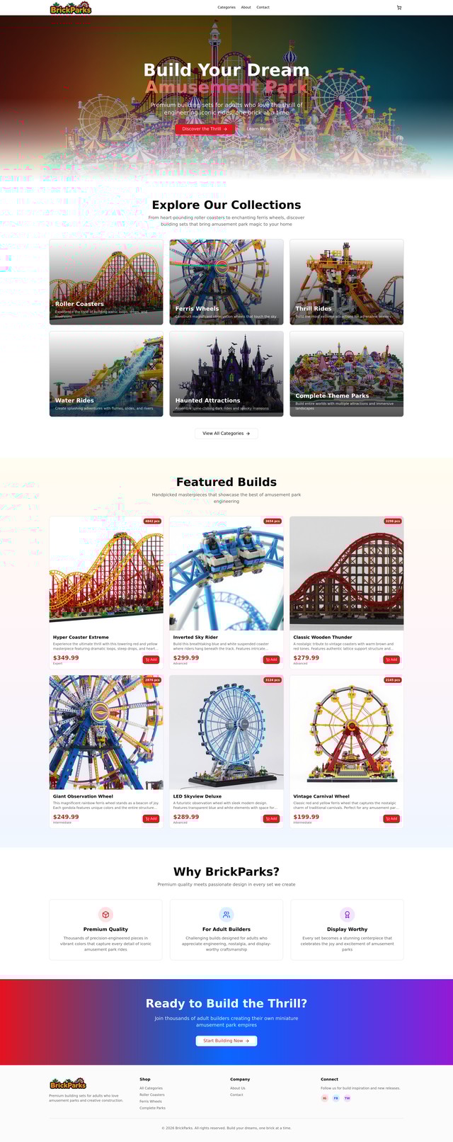 Amusement Park Bricks