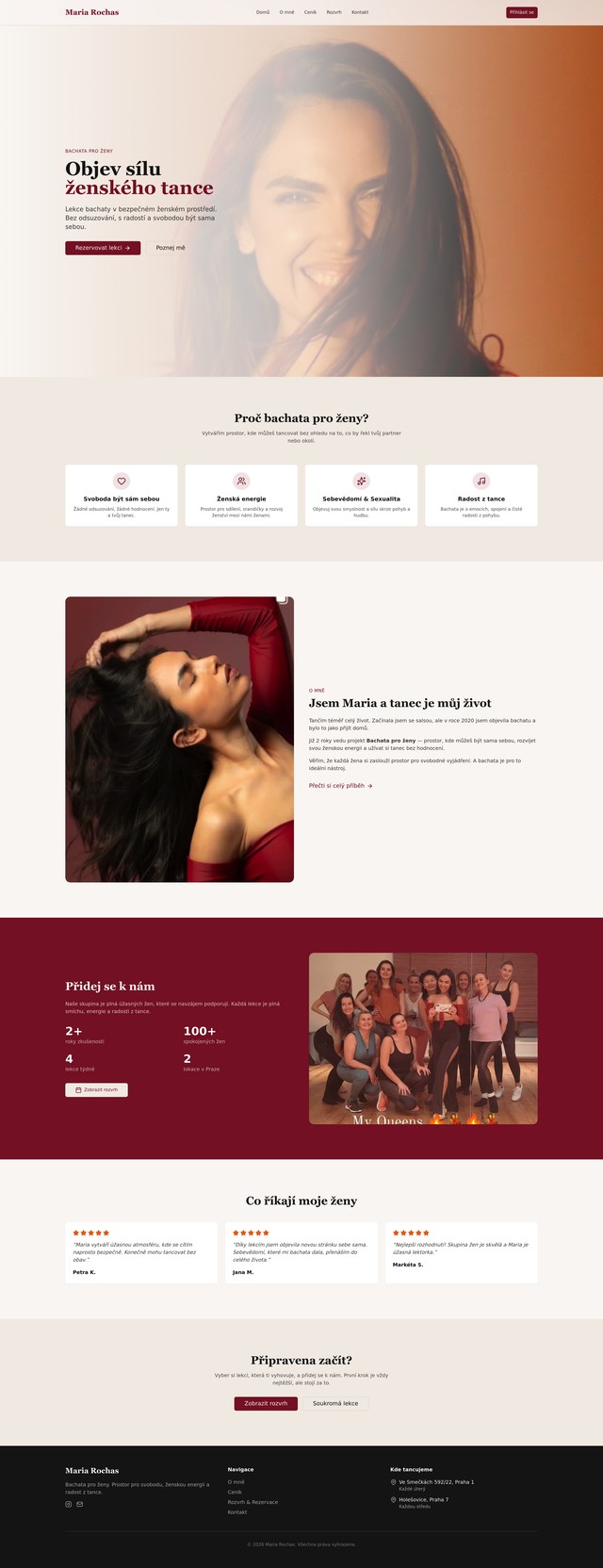 Bachata Web Design