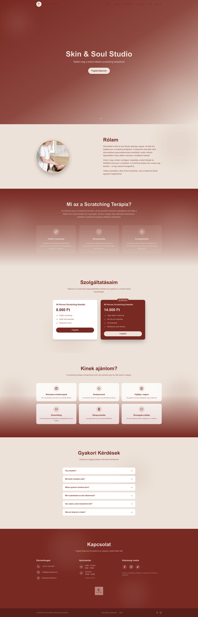 Scratching Studio Page