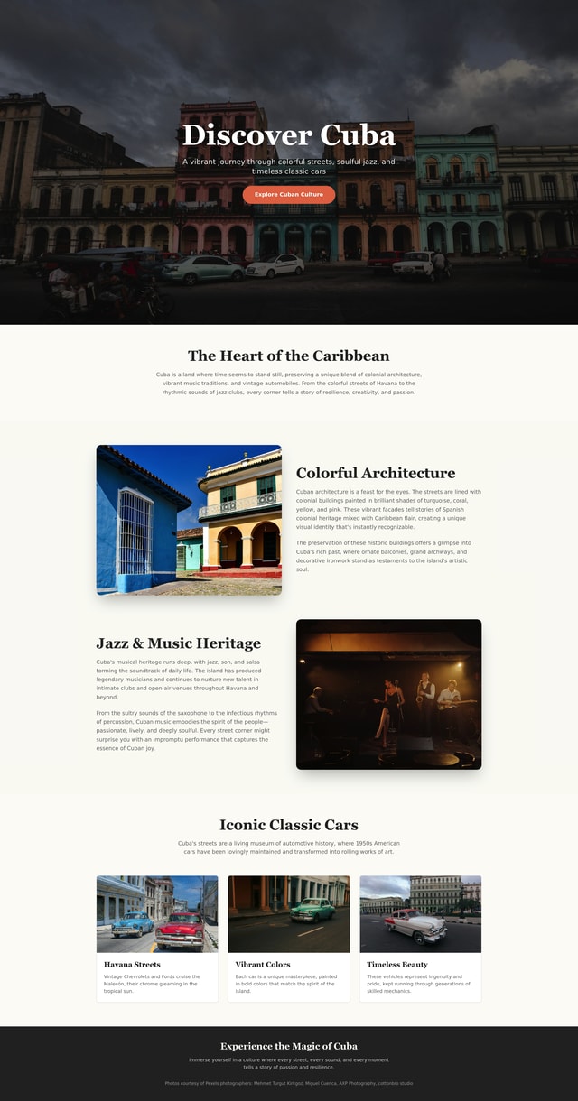 Cuba Culture Site