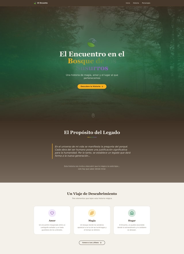 Literary Page Creation