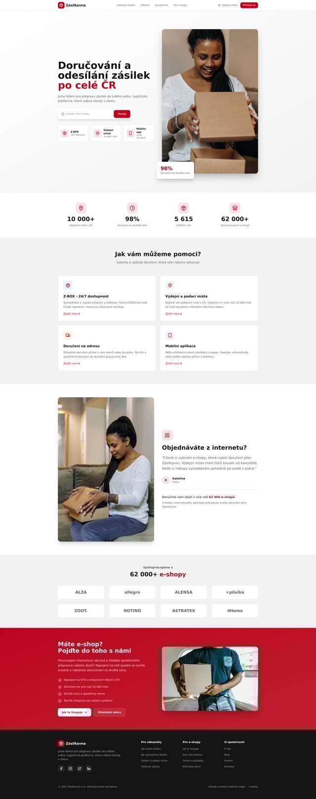 Zásilkovna Redesign Request