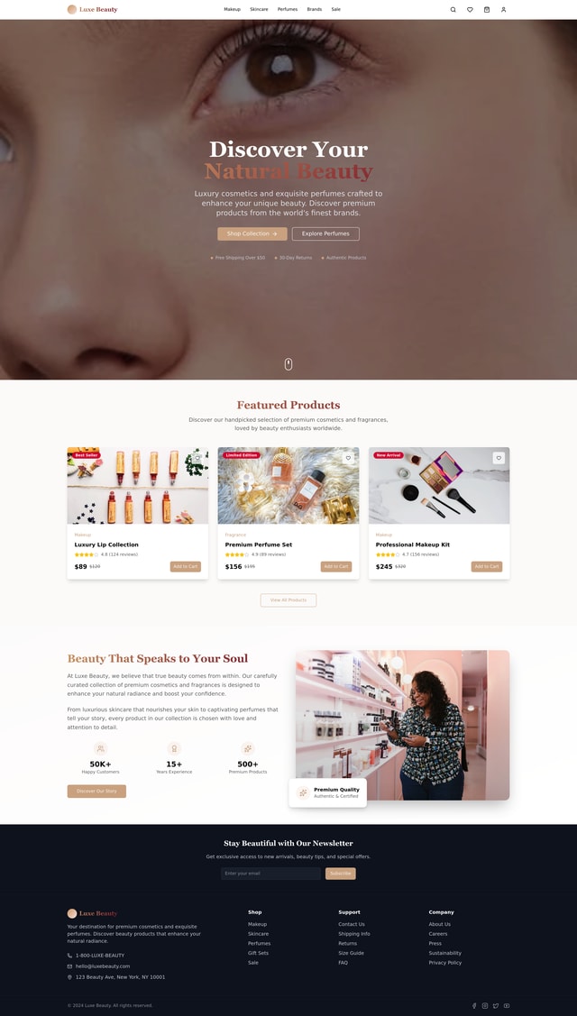 Beauty E-Commerce