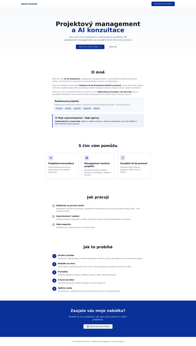 Simple Business Website