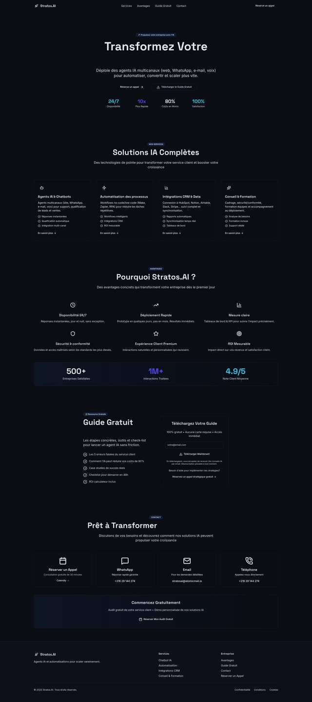 Stratos Agence IA