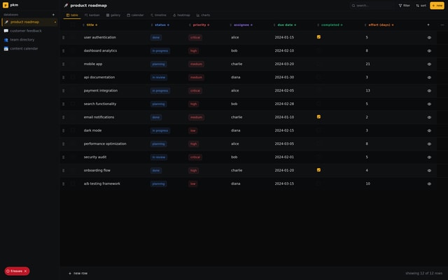 Database Explorer UI