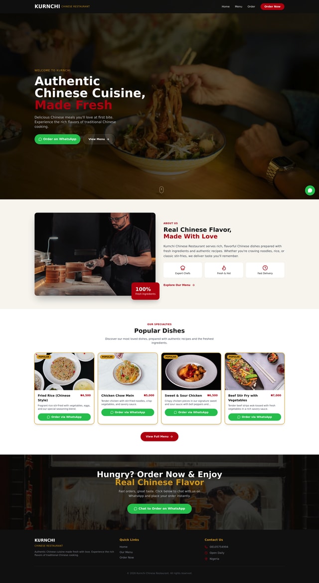 Website Design Prompt