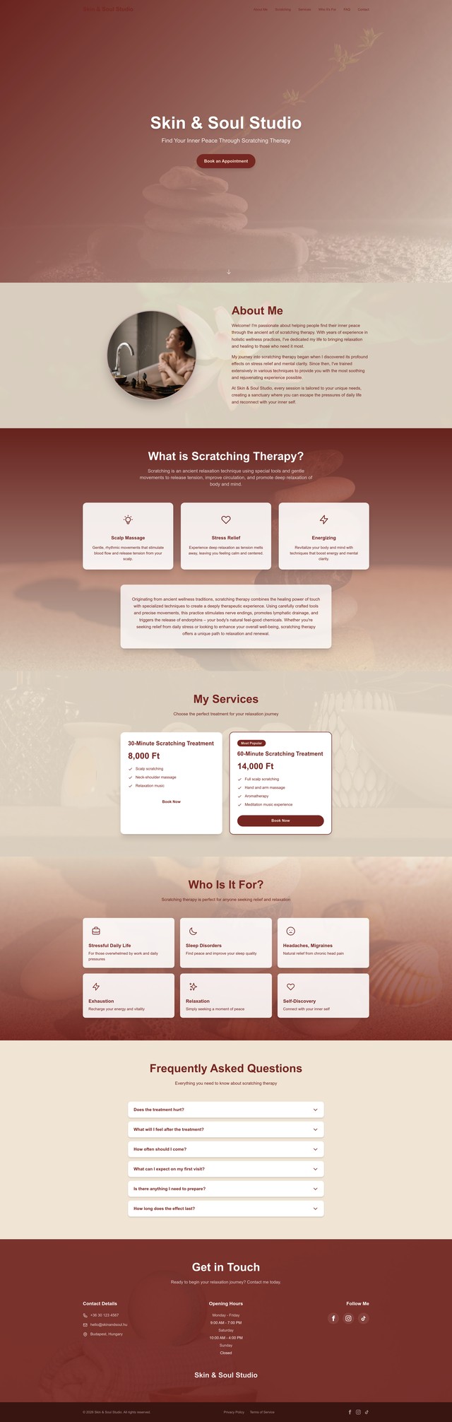 Scratching Studio Website