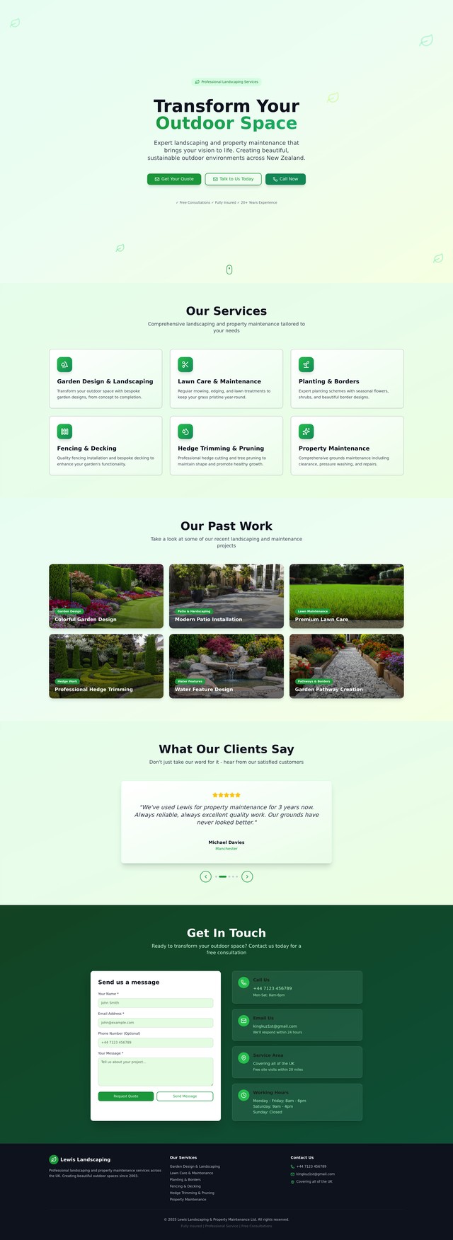 Green Landscape Design