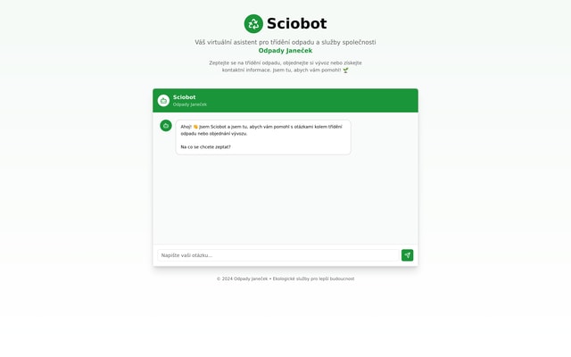 Sciobot Waste Guide