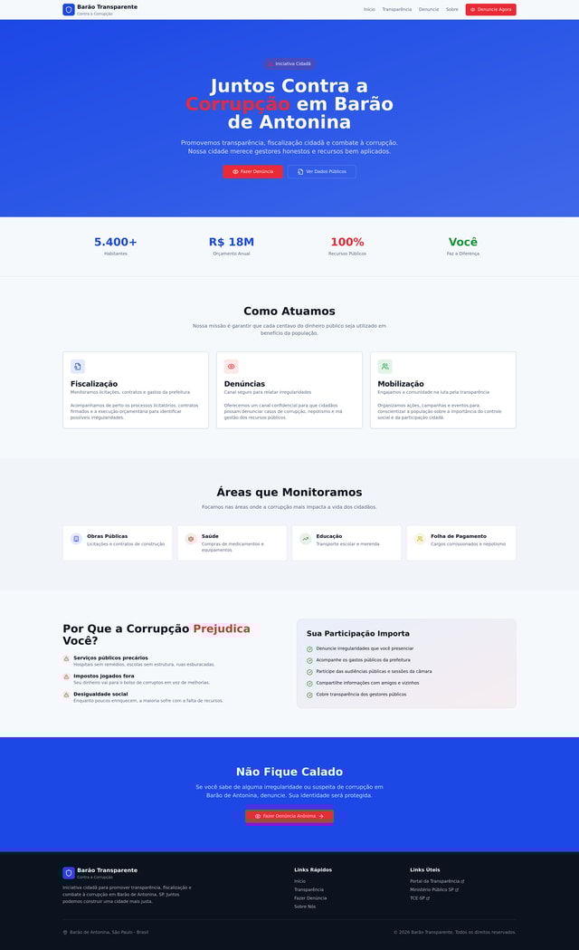 Anti-Corruption Site