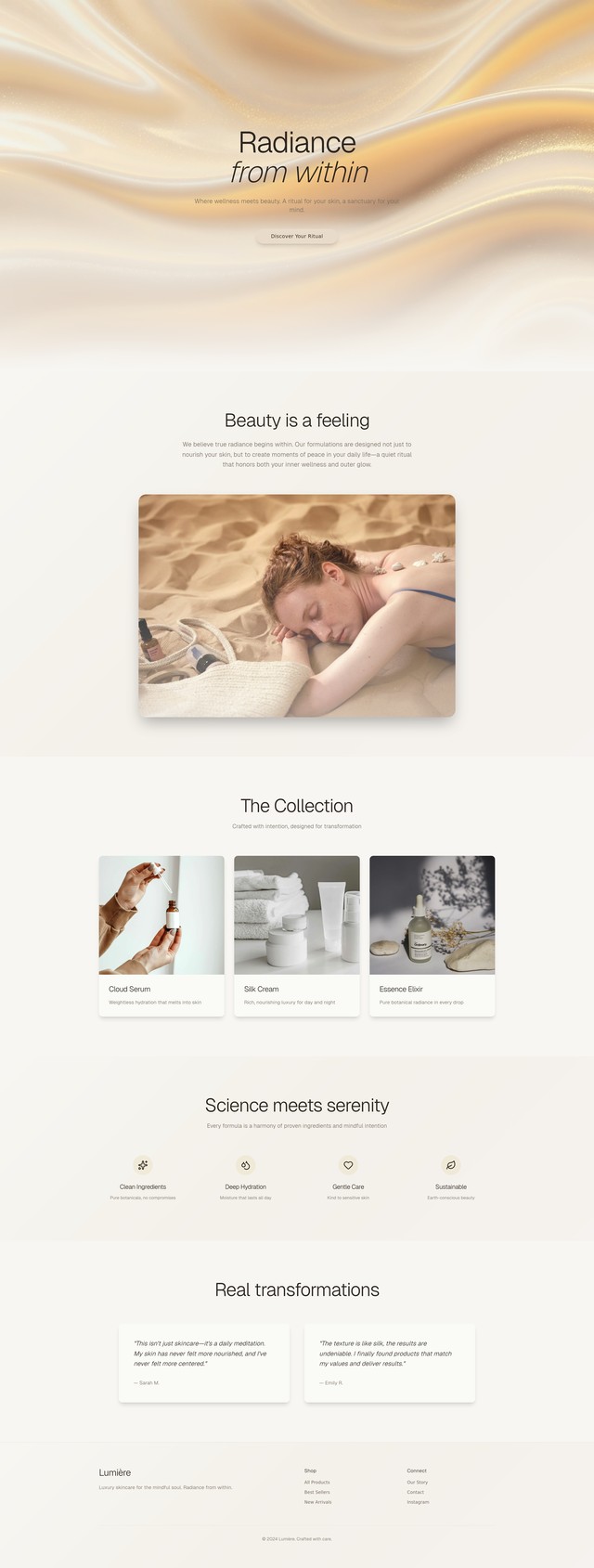 Luxury Skincare Design