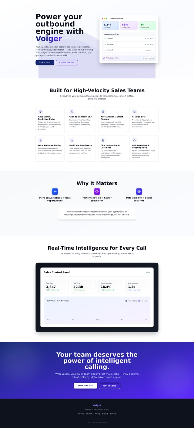 Contact Center Platform