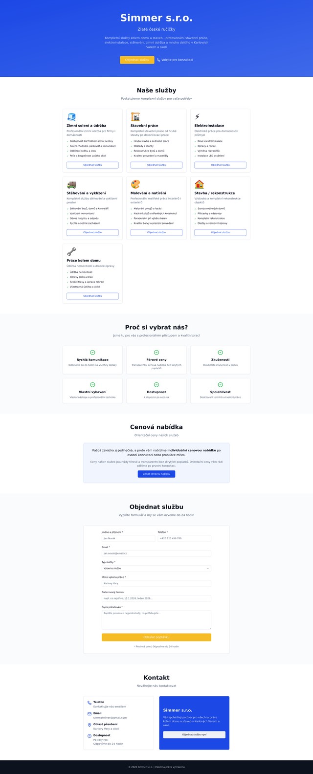 Website Structure Ideas