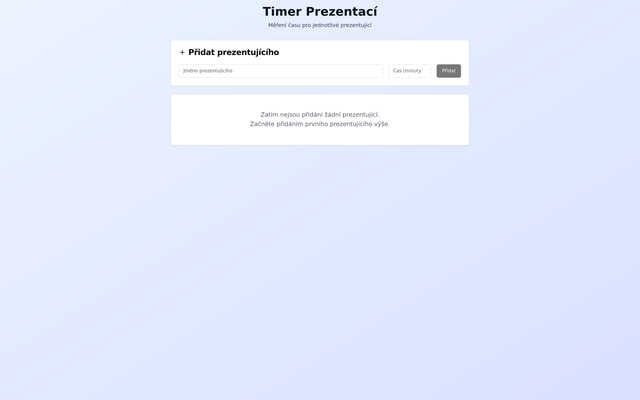 Speaking Time App