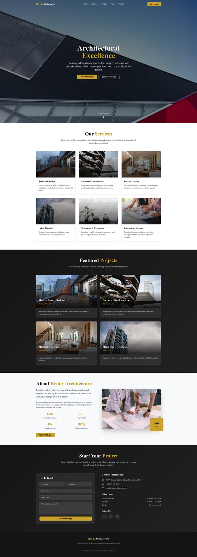 Luxury Website