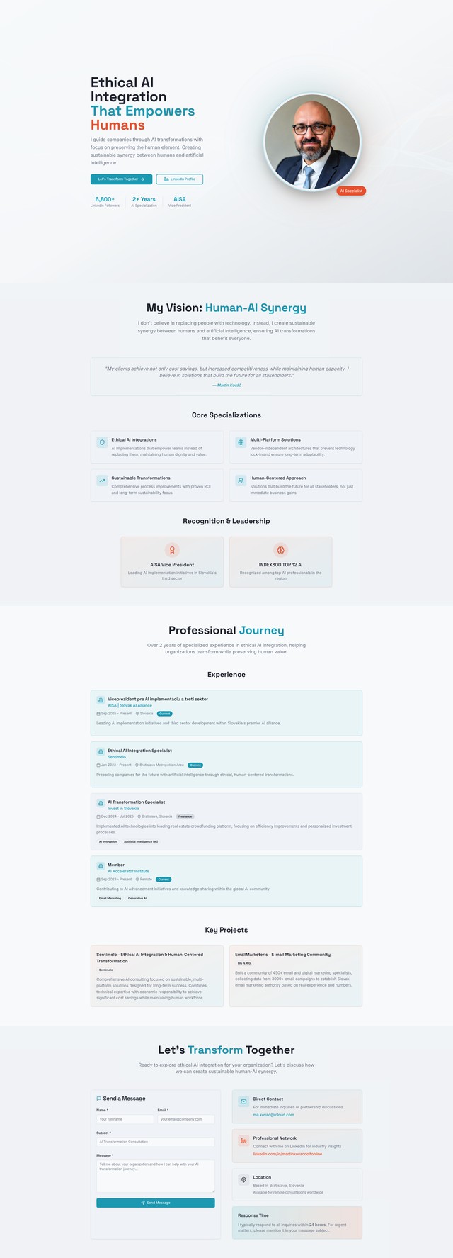 Website From LinkedIn