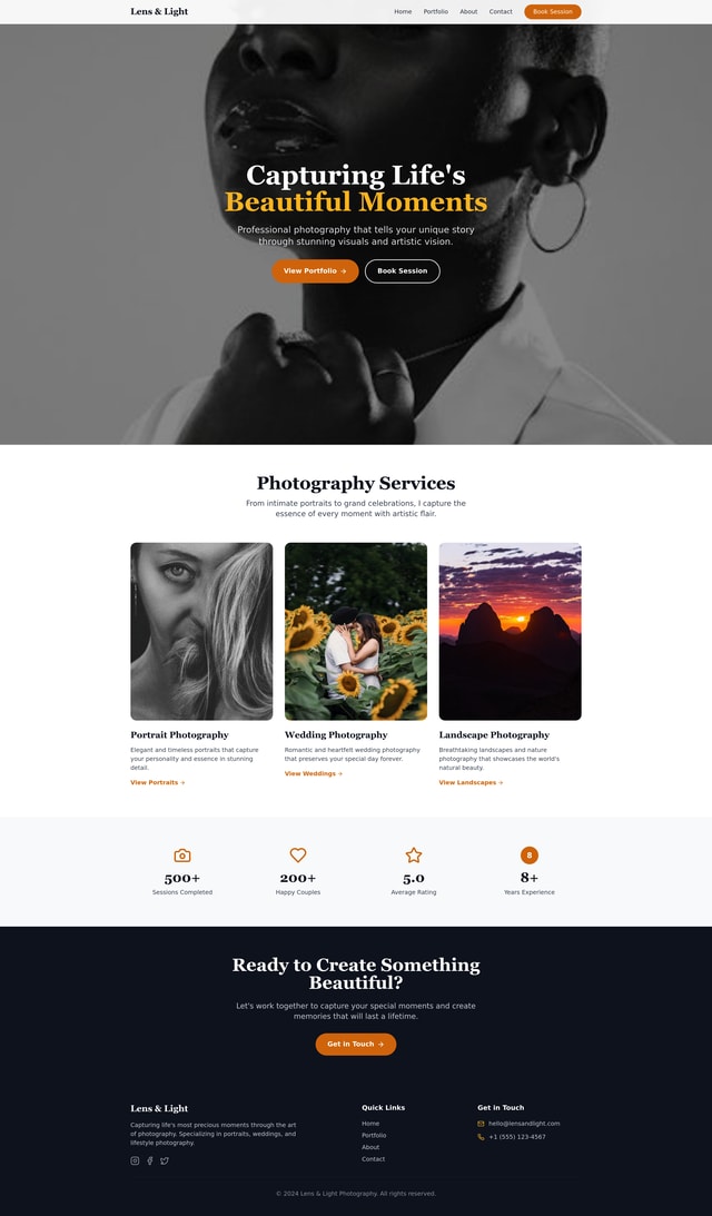 Photo Website